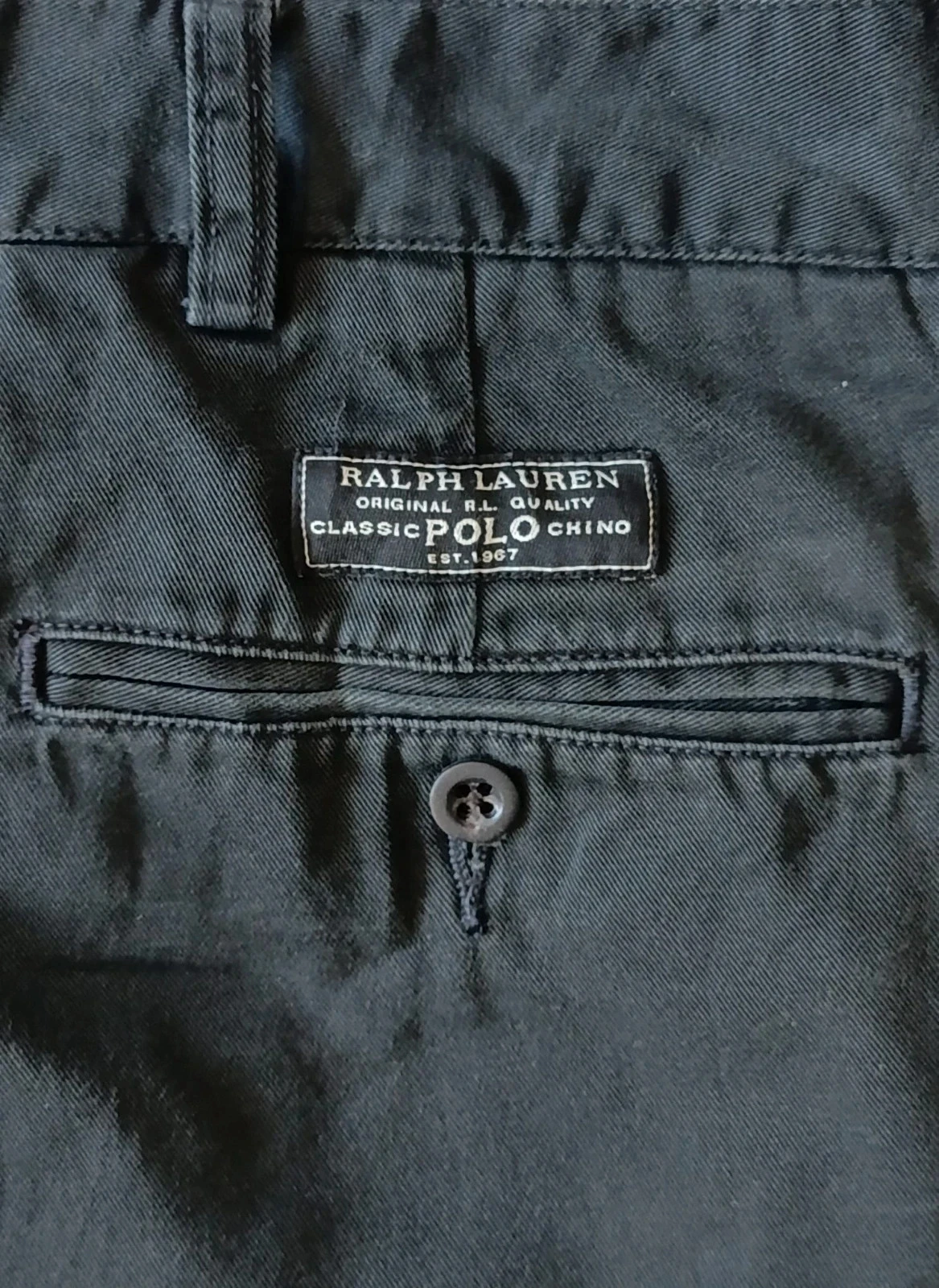 Polo Ralph Lauren negro Vintage Tyler de tiro alto talla 38 – photo 7